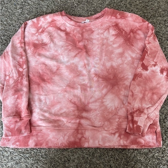 Womens‎ Oversize Tye Dye Sweatshirt - Picture 2 of 2